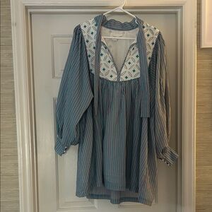 Pomander Place Multicolor Striped Top